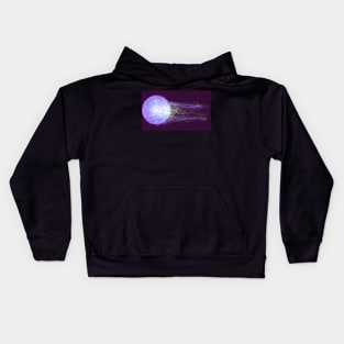 Expanding Electric Star in all its glory Kids Hoodie